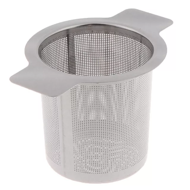 Stainless Steel Mesh Tea Infuser Metal Cup Strainer Loose Leaf Filter wit.cWR
