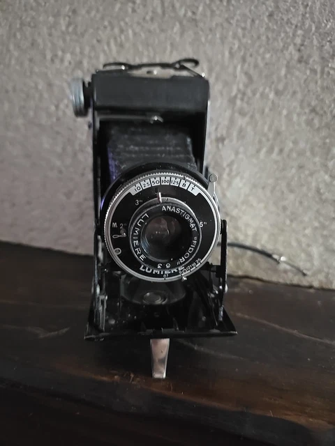 Appareil Photo Ancien- LUMIERE/LUMIREX 6x9- Appareil Français- Pellicules/ soufflet-collection/animation/vitrine- Vintage - UK