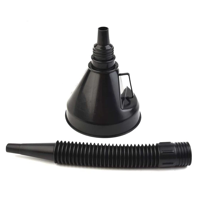 Imbuto moto benzina plastica versa rifornimento 5 pollici auto acqua diesel