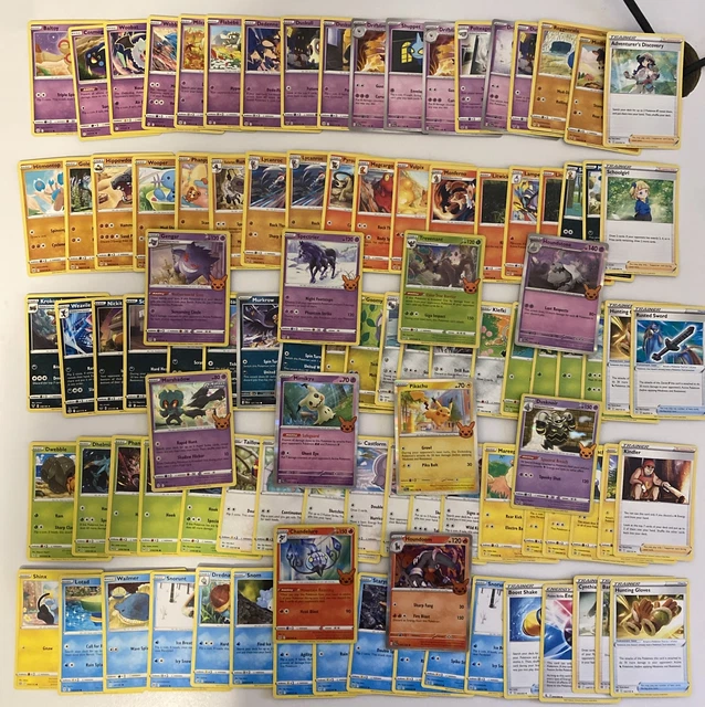 Pokemon Cards Lot. 100+ Card Lot! Includes Holos and Pokémon Halloween Set