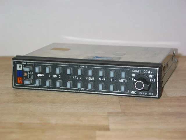 Bendix King Kma-24 Marker Beacon Receiver & Isolation Amplifiers P/N 066-1055-02