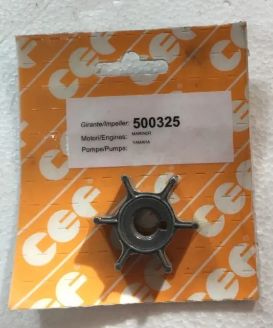 CEF IMPELLER FOR YAMAHA 4hp 5hp 6hp  6EO-44352-00  500325 MADE IN ITALY