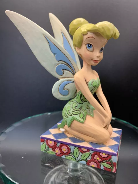 Jim Shore Walt Disney Tinker Bell Pixie  figurine showcase collection traditions 2