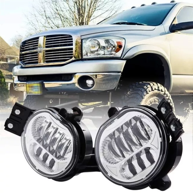 für Dodge Ram 1500 2002-2008/ 2500 3500 2003-2009 LED Stoßdämpfer Nebellichter