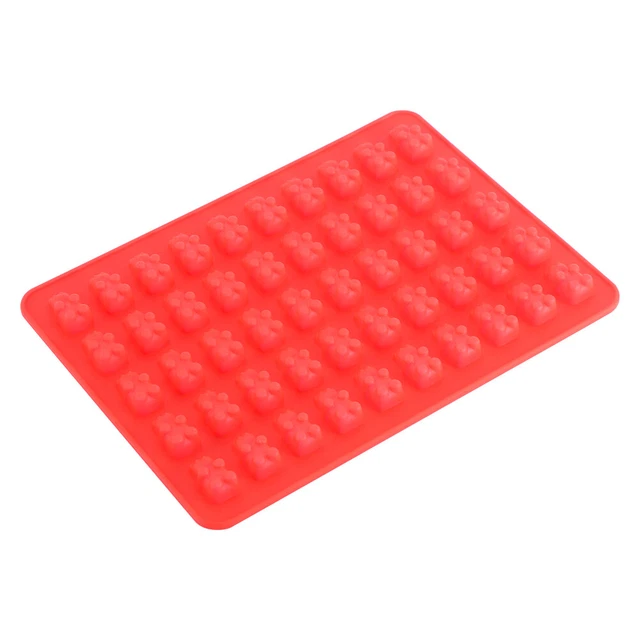 (XL)50 Gummy Maker Cavity Bear Mold Novelty Silicone Chocolate Candy Ice New