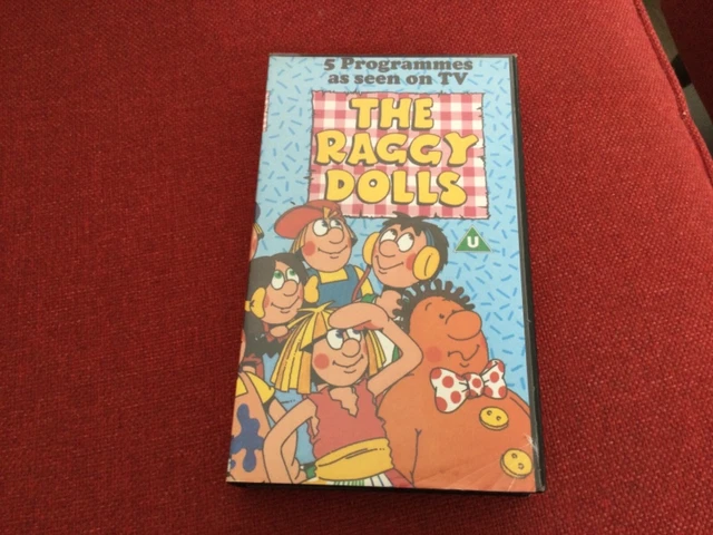 THE RAGGY DOLLS Vhs 5 Programmes Retro Video Vhs £3.00 - PicClick UK