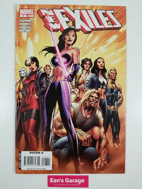 New Exiles #8 Marvel comics October 2008 - Near Mint / Mint