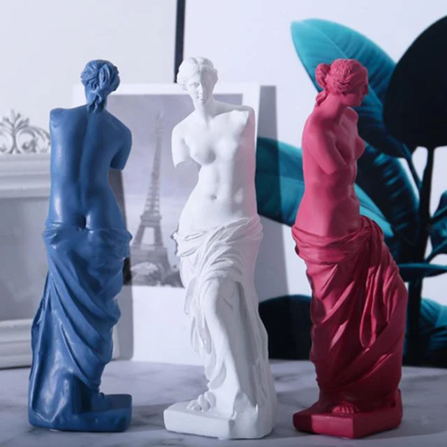 Aphrodite Statue Réplique Personnage Art Décor Sculpture Ornement De Bureau