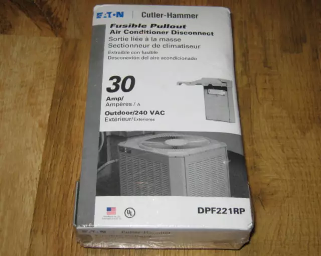 Cutler marteau fusible déconnexion secteur DPF221RP