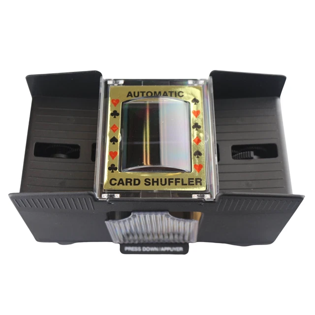 Full Automatic 1 to 4 Deck Card Shuffler NEW (bal)