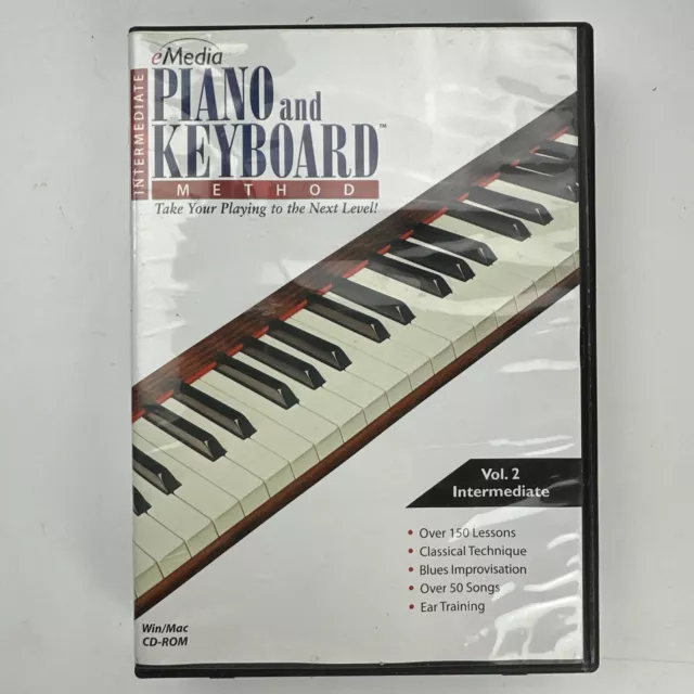 eMedia Intermediate Klavier und Tastatur Methode PC CD-ROM Vol 2