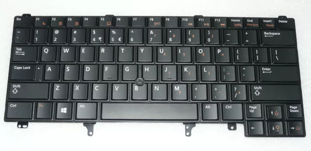 New Genuine Dell Latitude E6330 E6430S E5420 E5430 Xt3 Backlit Us Keyboard 47M3M