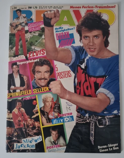 Bravo 34 vom 16.8.1984 Bronski Beat / Boy George / Michael Jackson / Elvis (B74)