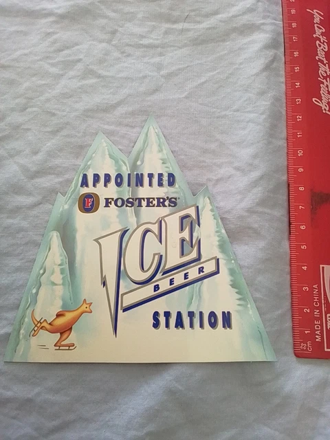 Fosters Ice Sticker