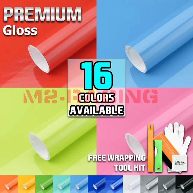 GLOSS GLOSSY VINYL Car Laptop Auto Wrap Sticker Decal Bubble Free Air