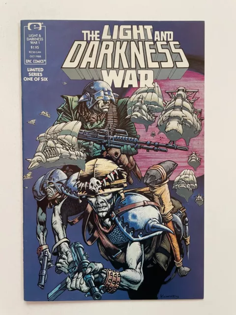 The Light and Darkness War # 1-6 Marvel Epic Comics 1988 Cam Kennedy VF/NM