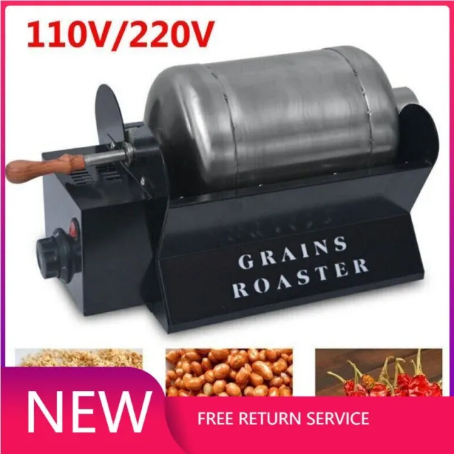 110-220VElectric Coffee Roaster For Sesame Grains Melon Seeds Peanut Coffee Bean