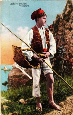 591948 CPA AK Tipi e Costumi Sociari ITALY 
