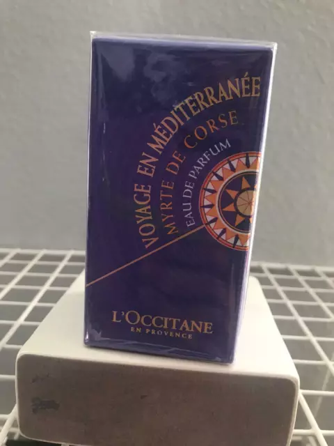 Myrte de Corse / Voyage en Méditerranée EDP by L'Occitane 75ml SEALED NEW