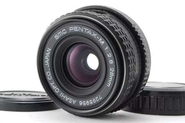 [Optique près De Mint ] Smc Pentax-m 28mm F/2.8 Objectif Grand Angle pour K Mont