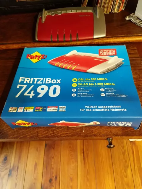 AVM FRITZ!Box 7490 WLAN Router mit Modem (20002584)