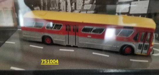 TTC (TORONTO) NEW Look Fishbowl Bus 1/87 Rapido 751004 #8058 DELUXE ...