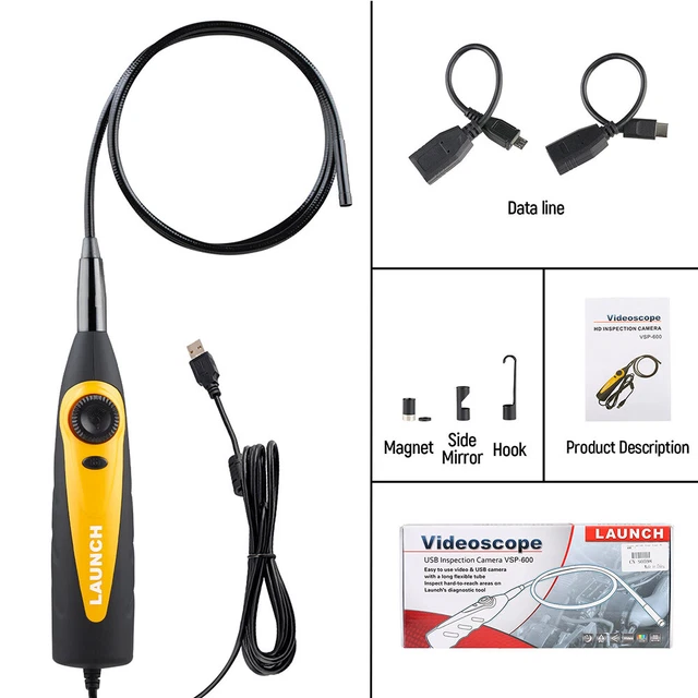 Launch X431 VSP-600 Video Scope HD Camera Borescope Endoscope Android/ IOS