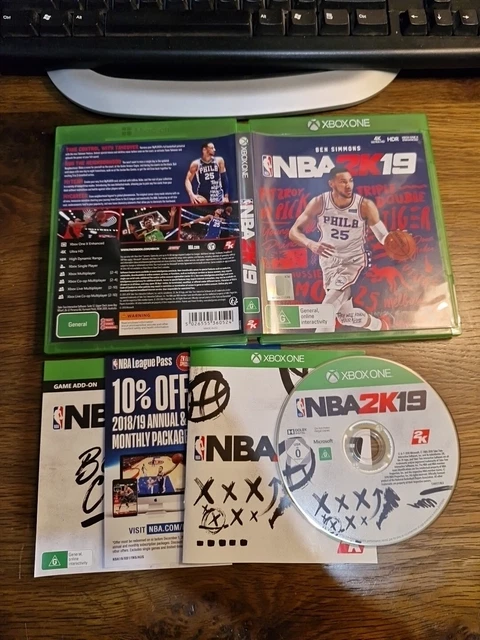 NBA 2K19 2K 19 Basketball Microsoft XBOX ONE Aussie Stock