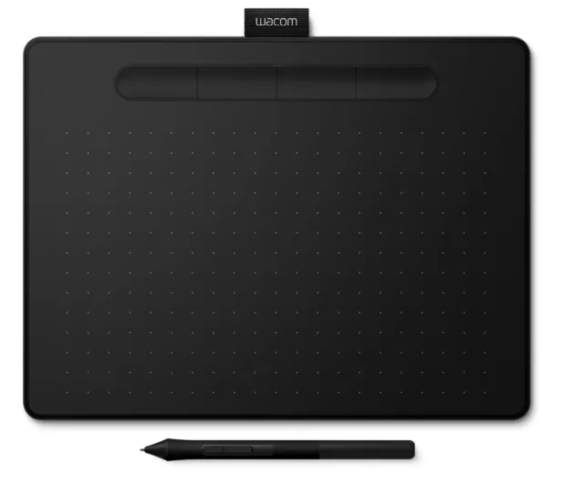 Wacom Intuos M Bluetooth tablette graphique Noir 2540 lpi 216 x 135 mm USB/Blue