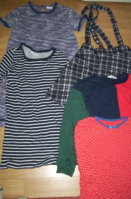 Pacchetto abbigliamento invernale ragazza. Età 9-10 anni. Abiti, gonna, top. Spedizione gratuita! 2