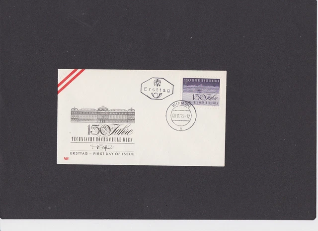 Österreich FDC " 150 Jahre Technische Hochschule Wien 08.11.65" , siehe Scan