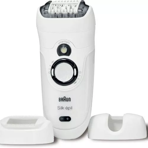 BRAUN SILK-EPIL XPRESSIVE PRO 7381 Wet/Dry Epilator +2 Attachments NEW +WARRANTY