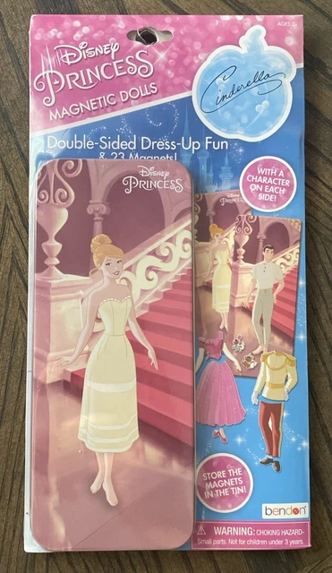 open lace back dress Disney Ariel Wooden Magnetic Dress-Up