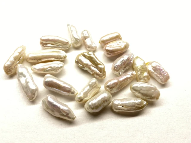 20 pearls beads for gold jewelry