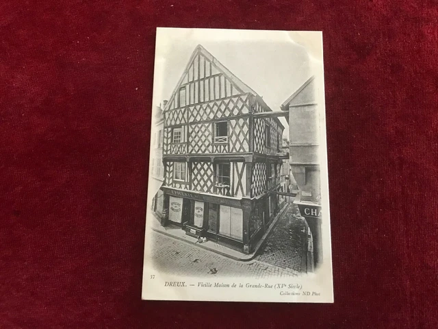 CPA Normandy N3 Dreux Old Main Street House