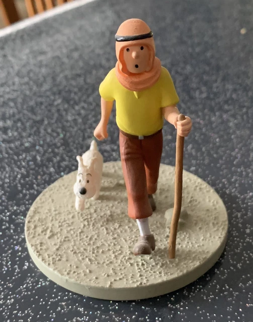FIGURINE TINTIN DANS le desert SCENE MOULINSART EUR 49,00 PicClick FR