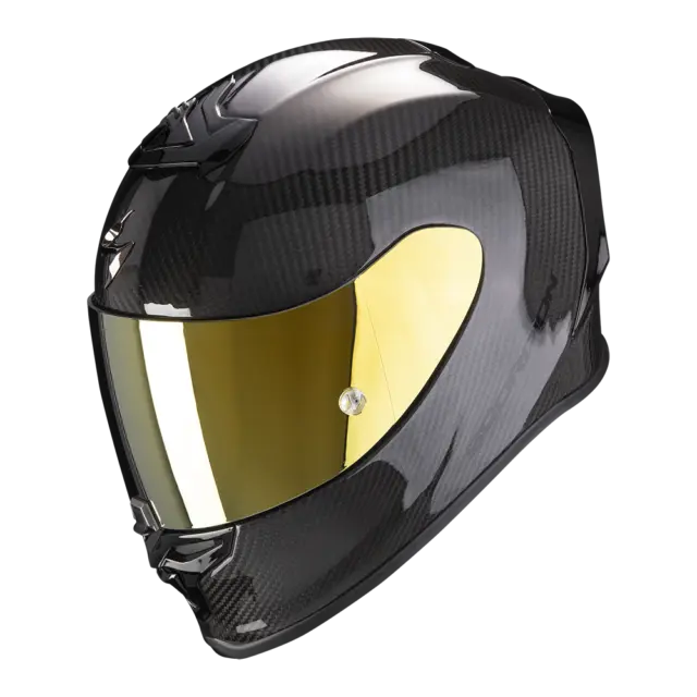 Casco integrale Scorpion EXO- R1 Air Carbonio Nero Lucido