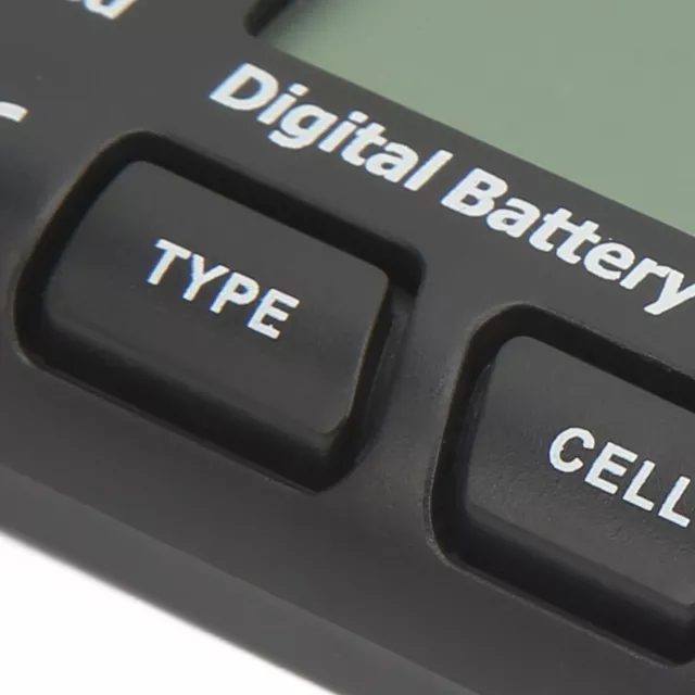 Batteries Voltage Meter Battery Capacity Controller Digital Display ABS Easy
