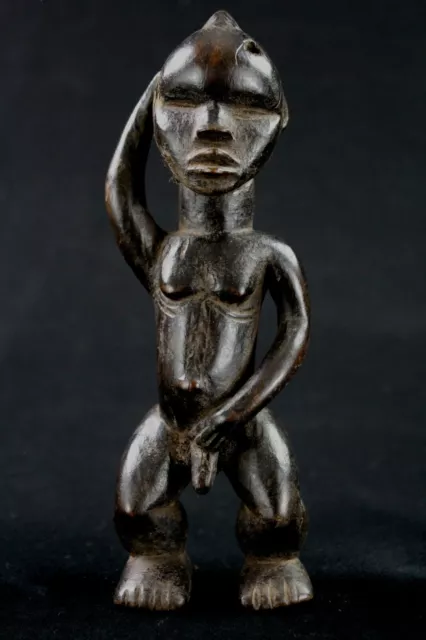 Arte Africano tribal - Antica Statuetta Fetish Dan - Costa D'Avorio - 20 CMS