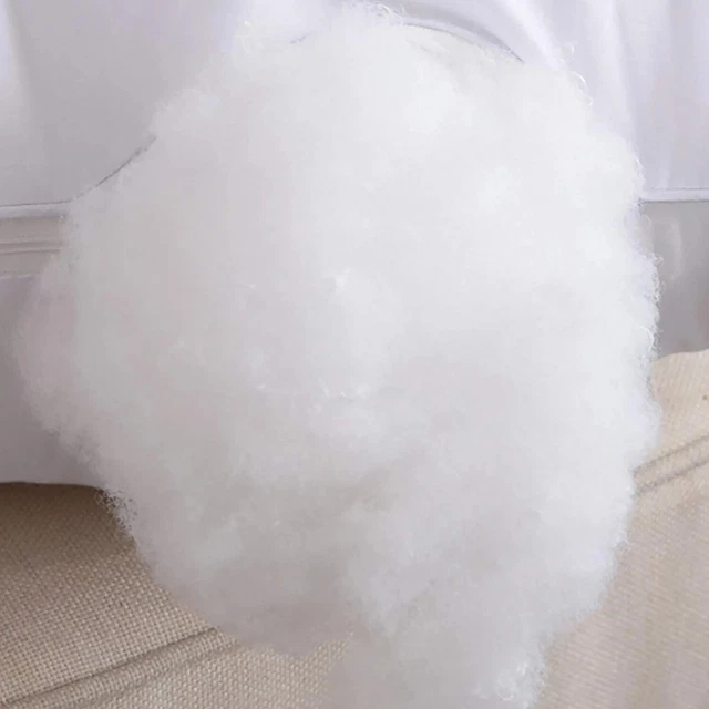 Premium Polyester Fiber Fill For Re-Stuffing Pillows, Quilts, Paddings, Pouf ,