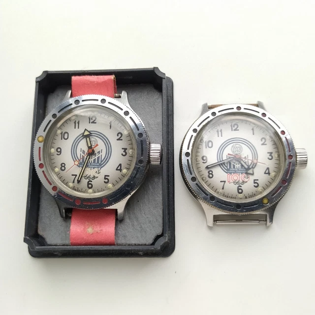Vintage USSR Vostok Amphibia 2414 SU diver military soviet 17 jewels - BEST