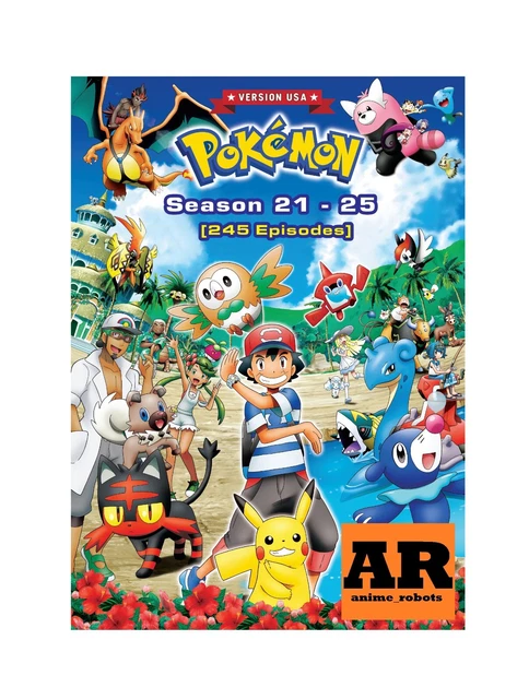 Dvd Pokemon Sword And Shield Anime Episode English Dub Pikachu