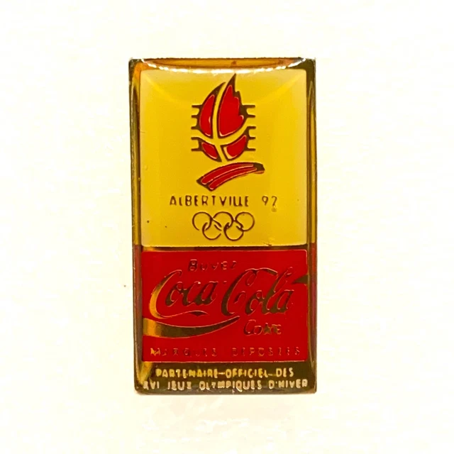 Pin's JO Albertville 92 – Bausch & Lomb, édition Officielle, Bon état
