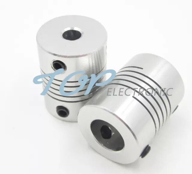 5mmx8mm CNC Motor 3D PrinterJaw Shaft Coupler 5mm-8mm Flexible Coupling 5x8mm