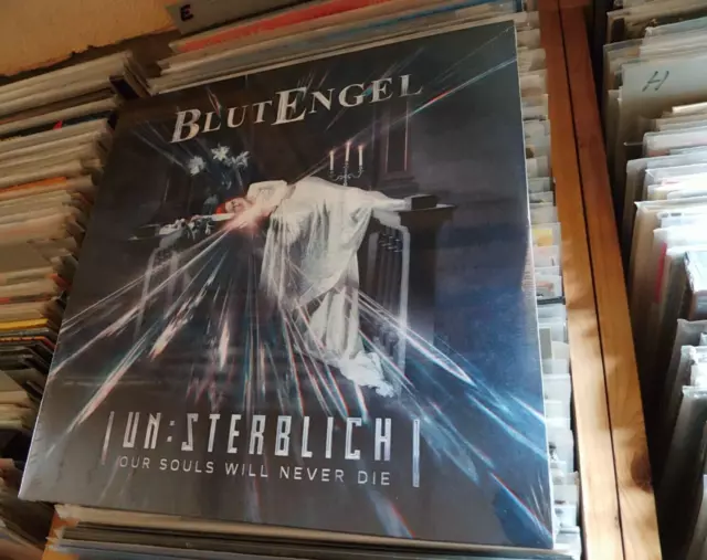 Blutengel Vinyl - UN:STERBLICH  RED BLACK SMOKE Vinyl limited DLP Lacrimosa ASP