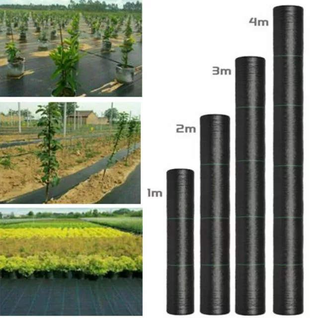 Heavy Duty Garden Weed Control Fabric Membrane Ground Cover Landscape Sheet Mat