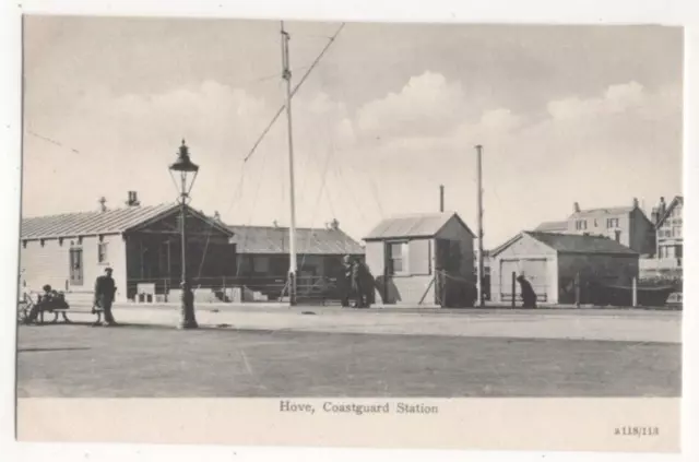 Hove Coastguard Station Sussex 1905/1910 C Tamkin Edwardian Vintage Postcard