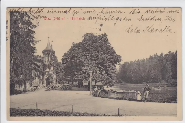 AK Graz, Hilmteich, 1927