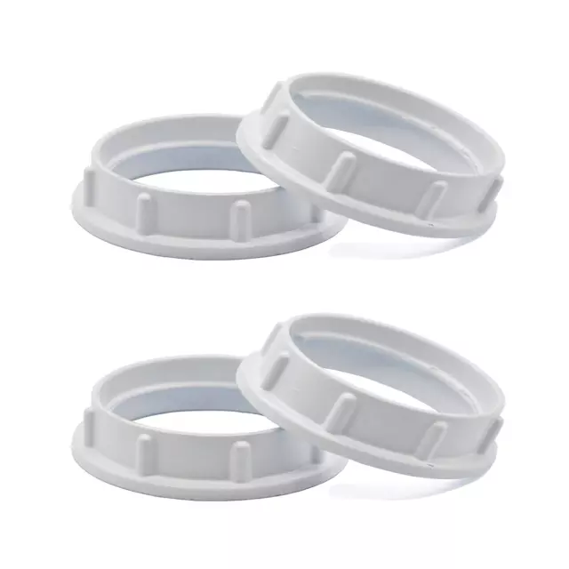 Light Socket Shade Rings,Aluminum Threaded Socket Ring for Medium Base E26 So...
