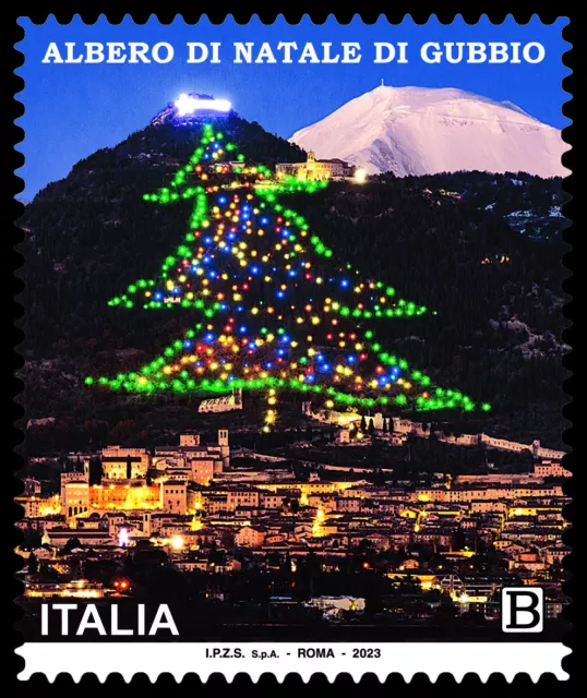 Italy 2023 Christmas tree,New Year Greetings 1v MNH